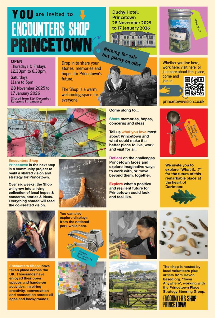 Princetown Encounters Shop Poster